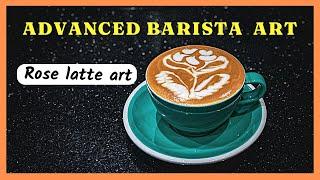 Make Better Coffee Art (Rose latte art)