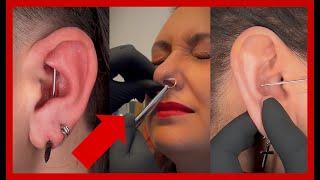 PIERCING VIDEOS ️ FULL PROCESS  | PART 5 |  @undergroundbodypiercing