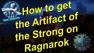 How to get the Artifact of the Strong on Ragnarok | Ark: Survival Evolved