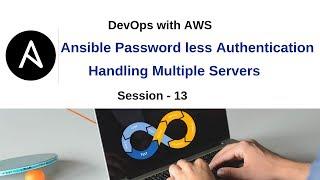 Ansible Passwordless Authentication | Deploying to Multiple Servers | Handling Servers