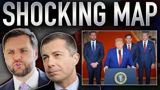 SHOCKING 2028 Map After Trump Strikes Iran | JD VANCE V. PETE BUTTIGIEG