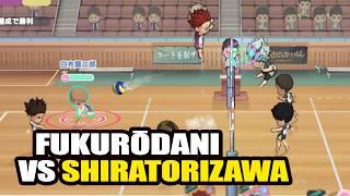 FUKURŌDANI VS SHIRATORIZAWA - HAIKYUU TOUCH THE DREAM JP #24