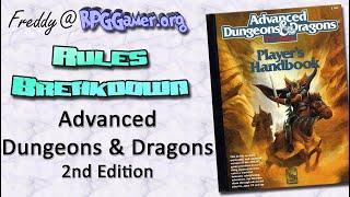 Rules Breakdown: Advanced Dungeons & Dragons 2nd Edition