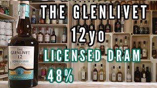 #18 GLENLIVET 12YO LICENSED DRAM 48%