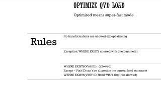 optimized QVD load