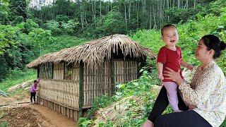 90 Days: Life of a 18 Year Old Single Mother - Build Bamboo House With Her Child & Raises Her Child