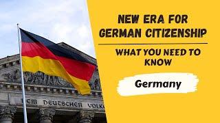 New Era for German Citizenship | What You Need to Know | Farrukh Dall