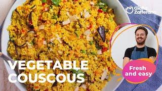 VEGETABLE COUSCOUS - the PERFECT recipe for your SUMMER meals!