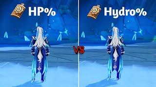 Neuvillette HP or HYDRO Goblet | Genshin Impact