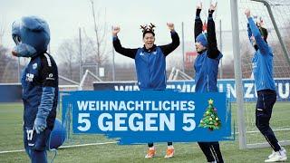 "Auf höchstem Niveau!"  | Weihnachtliches 5 gegen 5 mit Gymnastikball