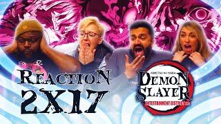 Demon Slayer - 2x17 Never Give Up - Group Reaction