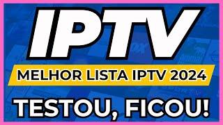 Melhor LISTA IPTV 2025: IPTV SEM TRAVAMENTOS + Teste Grátis! Funciona em TV Box, Smart TV, Android!