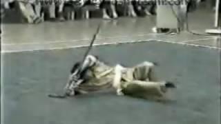 Rare and great  drunken wushu kung fu sword demo