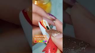 Nail tutorial for beginners step by step / Fake nails #shorts
