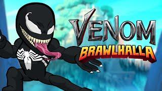 Venom Invades Brawlhalla! • 1v1 Gameplay • Mordex Mod