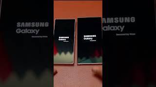 Galaxy Z Fold 6 vs Galaxy S24 Ultra Speed Test Start Up  #s24ultra #galaxys24ultra #zfold6 #fold6