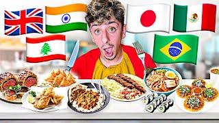 Eating Different Foods from Around the World! 