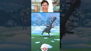 Shiny Kyurem Last Ball Challenge in Pokemon GO, #shorts