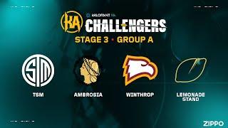 Challengers NA Stage 3 | Group A