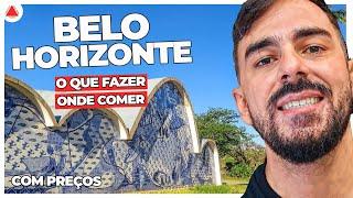 O QUE FAZER em BELO HORIZONTE (MG) em 3 DIAS | RESTAURANTES, DICAS, BARES e PASSEIOS (com PREÇOS)