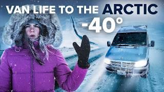 Arctic Circle Winter Van Camping: Taking on Alaska's Most DANGEROUS Pass | Dalton Highway (part 2)