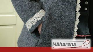 Hochwertige Nahttasche für z.B. Jacke Alma ganz einfach selbst nähen | DIY