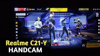 Realme C21-Y Free Fire Gaming Test || Garena Free Fire Handcam Video