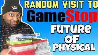 Random visit to GameStop - future of Physical games