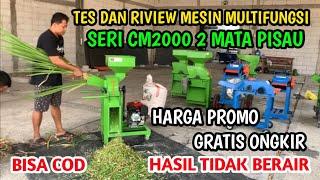 Tes Dan Review Mesin Multifungsi CM2000 Best Seller TERLARIS Banyak PROMO !!! #mesincacahrumput