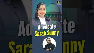 Advocate Sarah Sunny #sarahsunny #advocate #shorts #utkarshlawclasses