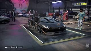 NFS Heat: Lamborghini Aventador SVJ Coupe Customization