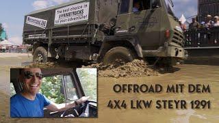 OFFROAD mit dem 4x4 Lkw STEYR 1291 | Overlanding | Abenteuer & Allrad 2023 | offroadtrucks.eu