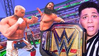 I Refereed Every 2024 WWE Championship Match!