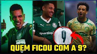 DEFINIDO! PALMEIRAS DECIDE NUMERAÇÃO DE VITOR ROQUE E PAULINHO