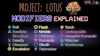 MODIFIERS Explained - Among Us - Project Lotus mod