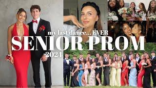 SENIOR PROM 2024 || 6AM workout, GRWM, + vlog!! (lots of fun, chaos, and some tears)