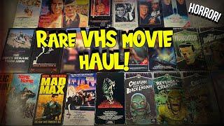 Rare Horror VHS Tapes Found at a Yard Sale Sealed - Hundreds of Dollars Will be Made at One Sale!