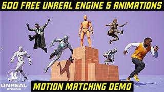 Unreal Engine 5.4 Game Animation Sample