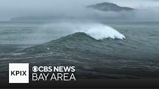 Powerful storm creates dangerous conditions on California coast