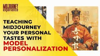 Teaching Midjourney Your Personal Tastes with Model Personalization