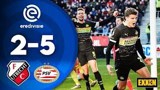 Utrecht - PSV (2-5) Maç Özeti | Hollanda Eredivisie