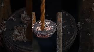 Forging Mokume Gane from Quarters! #shorts