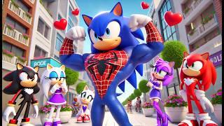 Sonic The Hedgehog 3 Animation // Sonic Spider True Power and Tragic Death | Sonic Prime Animation