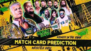 WWE Money in the Bank 2024 Match Card Prediction