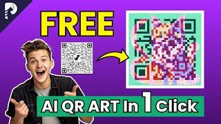 BEST AI QR Code Art Generator for FREE | How To Make AI QR Code Online In One Click