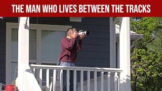 The Man Who Lives Between The Tracks - Ed Painter's Home in Cohutta, Georgia