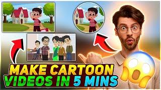 Mobile Se Cartoon Video Kaise Banaye | How To Make Cartoon Video In Mobile