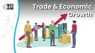 How does international trade affect UK economic growth in the UK?
