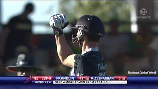 Incredible Finish | James Franklin The Hero for Kiwis | South Africa vs New Zealand 1st ODI 2013