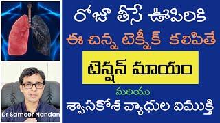 THE BREATH GUIDE- tricks, techniques & Hacks! నూటికి 90 మంది తప్పుడు పద్ధతిలో ఊపిరి తీసుకుంటున్నారు